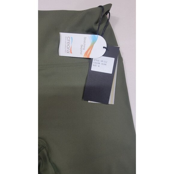 Errday Compression Shorts Olive Yoga Womens Medium New with Tags - Picture 5 of 8